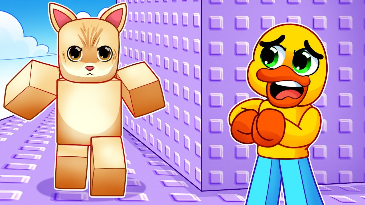 روبلوكس فزت في باركور مياو مياو !