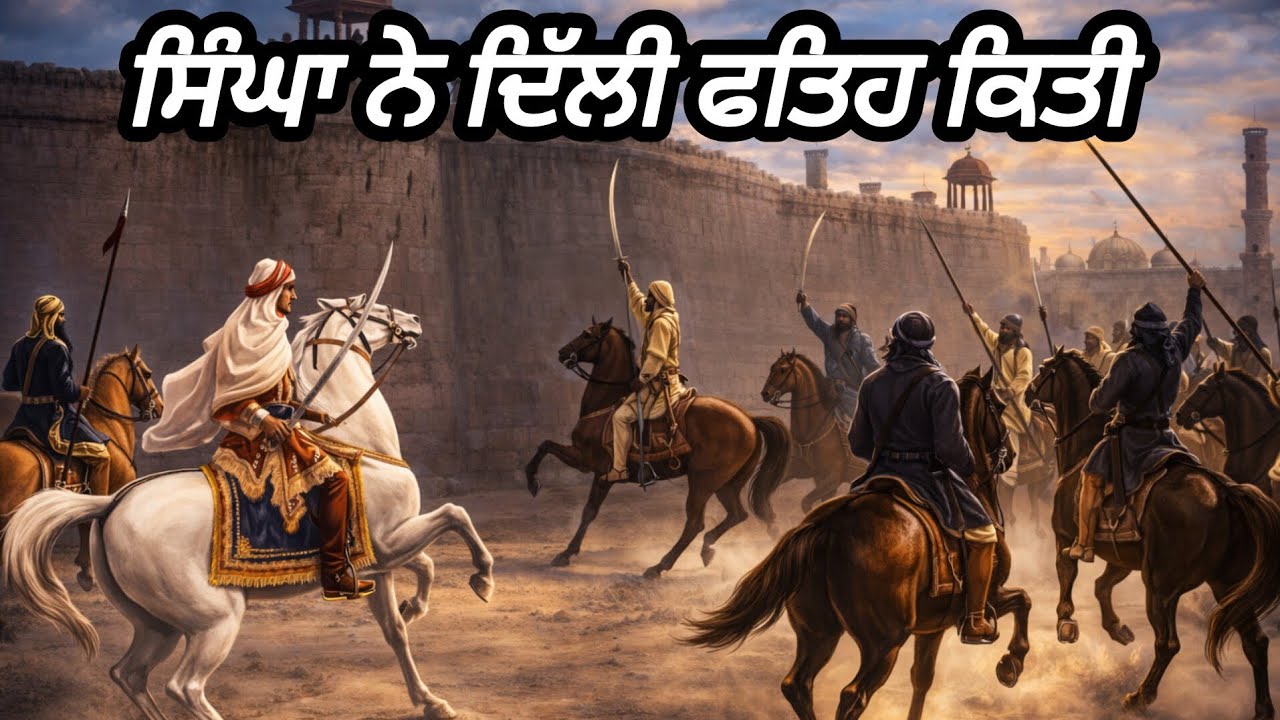 ਸਿੰਘਾ ਨੇ ਦਿੱਲੀ ਫਤਿਹ ਕਿਤੀ || Bhai Sukhbir Singh ji Sikh itihas Remix Katha 