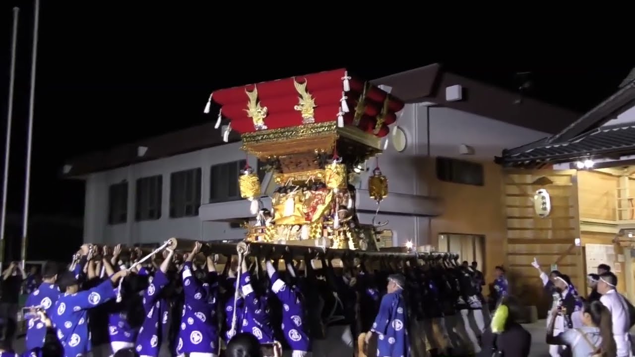 令和7年（2025年）兵庫県三木市  大宮八幡宮　 本宮　高木屋台蔵入
