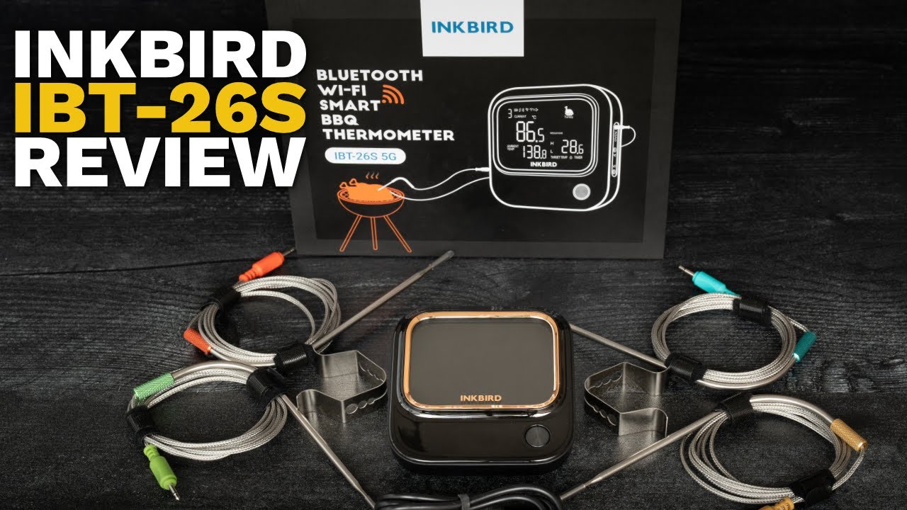 INKBIRD IBT-26S 5G Thermometer Review | Chicken and Steak Cook!