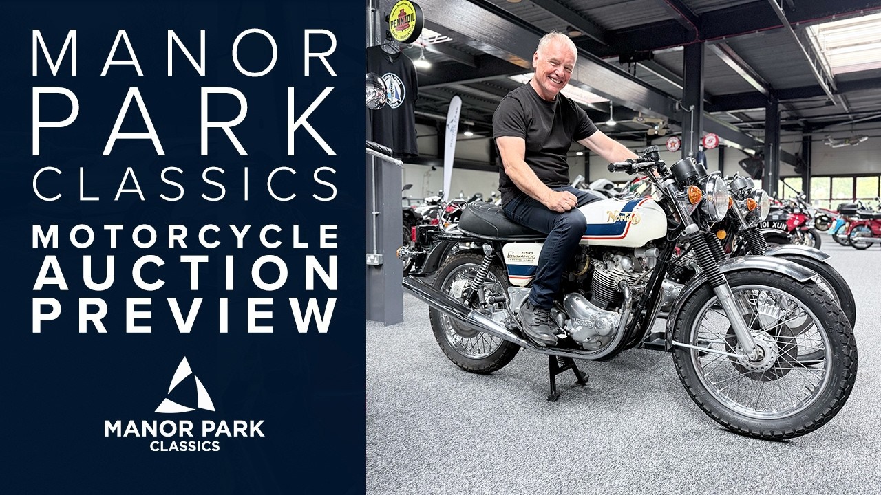 Full September Motorcycle Auction Preview - Manor Park Classics