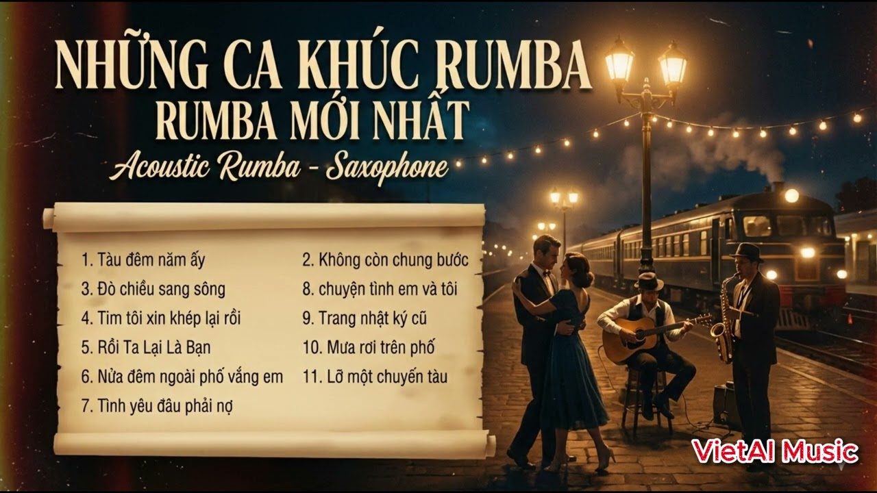 NHỮNG CA KHÚC RUMBA MỚI NHẤT | Acoustic Rumba - Saxophone