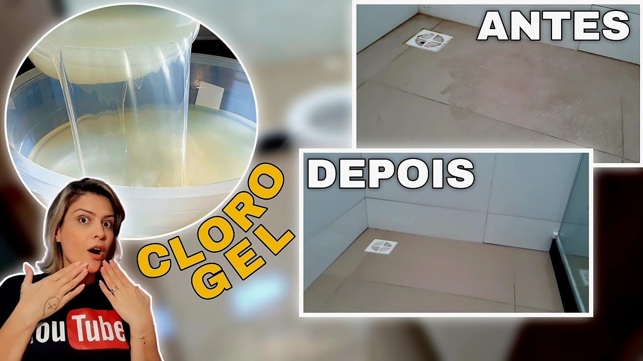 😱COMO FAZER O VERDADEIRO CLORO GEL IGUAL AO DO MERCADO FÁCIL  RÁPIDO E BARATO!😍