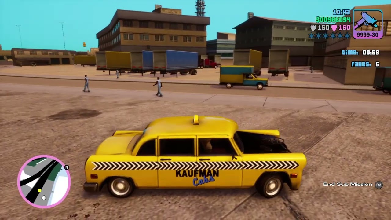 Grand Theft Auto: Vice City – The Definitive Edition Taxi Missions #305