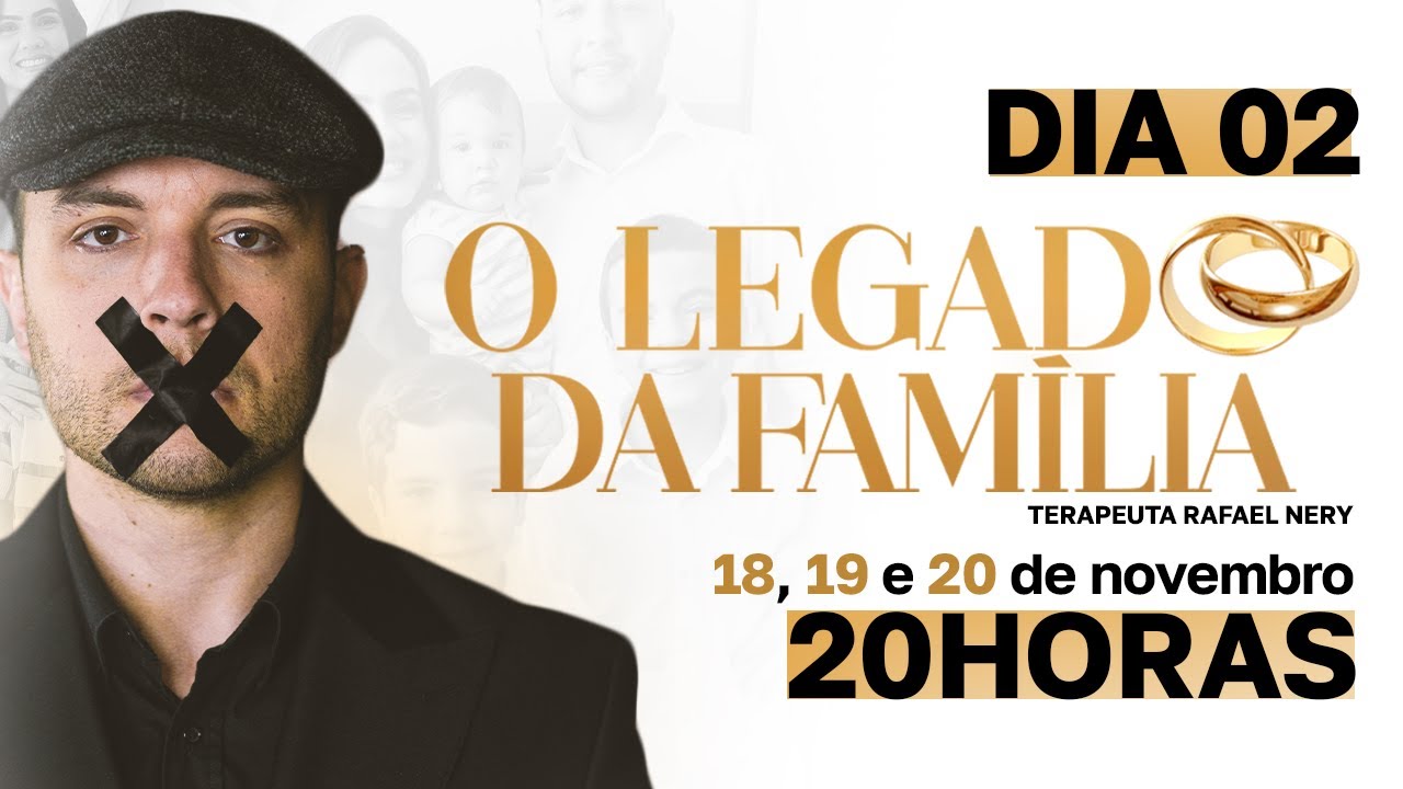 DIA 2 - OS SEGREDOS DO SEXO NO CASAMENTO BÍBLICO - TERAPEUTA RAFAEL NERY - 19/11 ÀS 20H