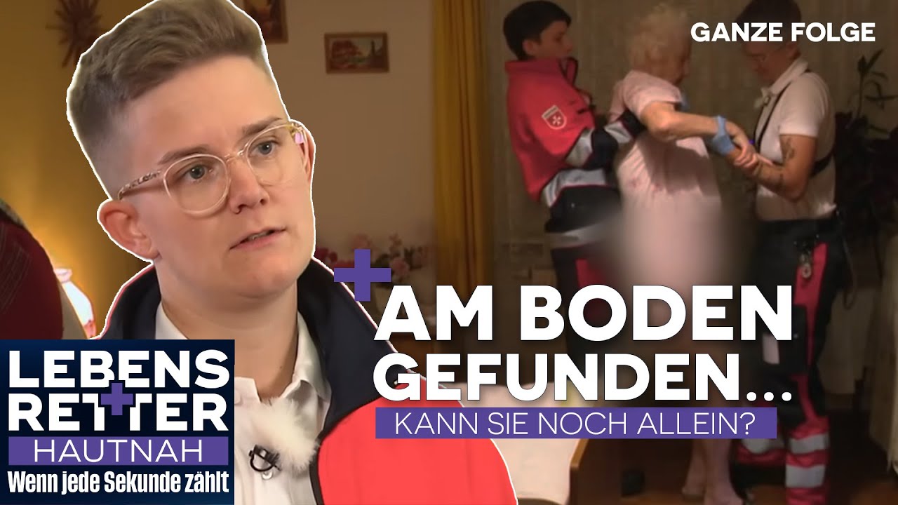 Beckenbruch  – Mutter will nicht in die Klinik, Tochter überfordert | Lebensretter hautnah | SAT.1