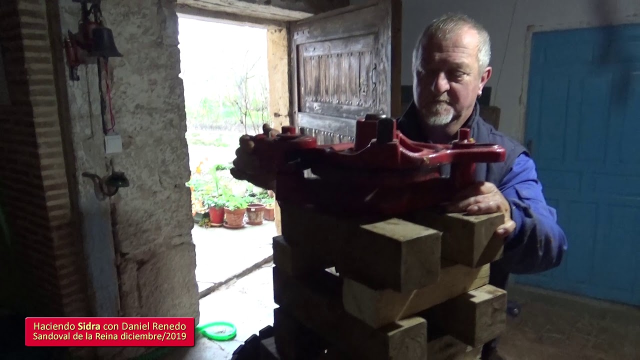 Haciendo sidra con Daniel Renedo