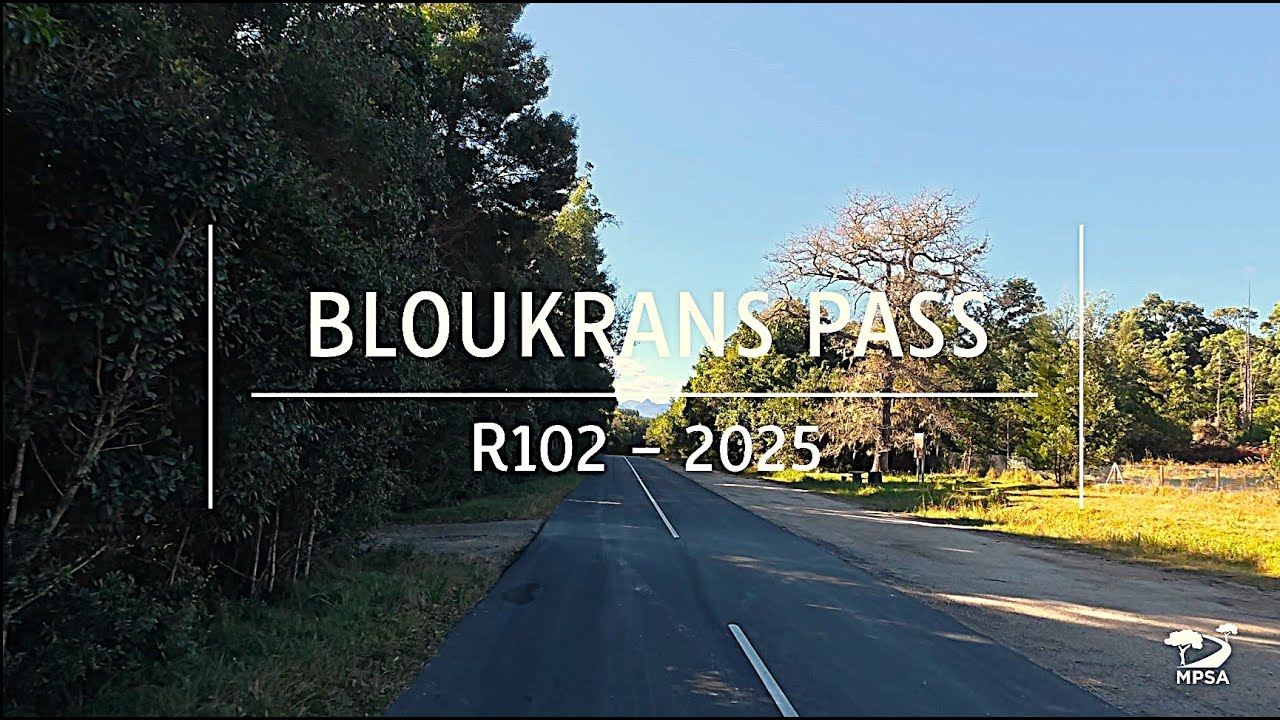 Перевал Блоукранс (R102) 2025 — Горные перевалы Южной Африки