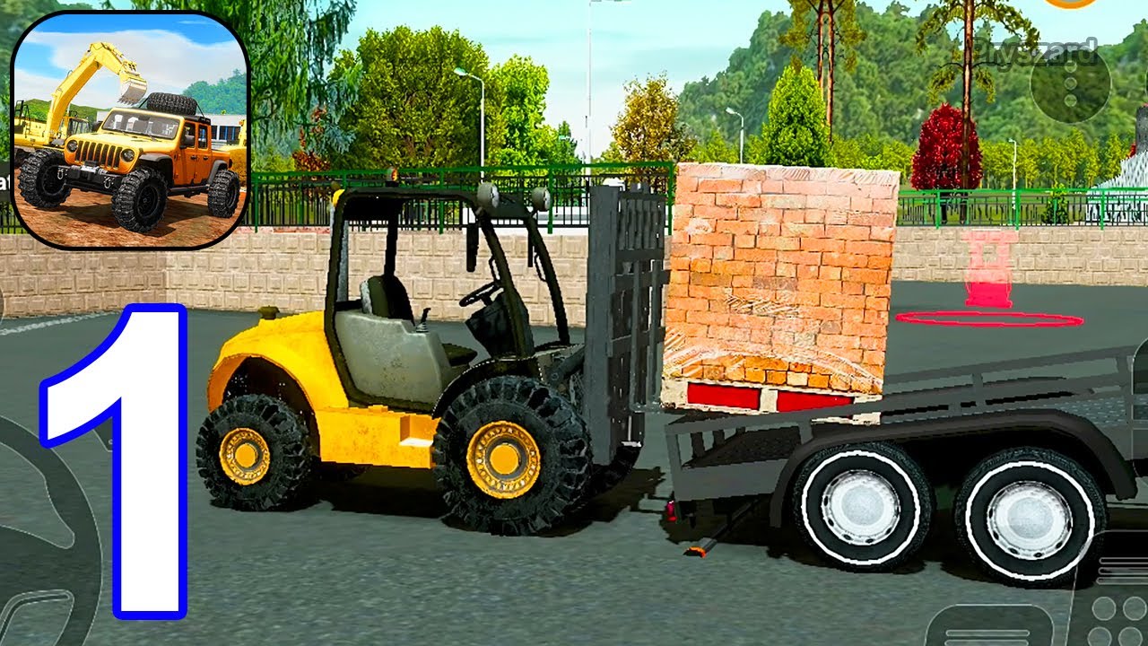 Heavy Machines & Construction - Gameplay Walkthrough Part 1 Tutorial (iOS, Android Gameplay)