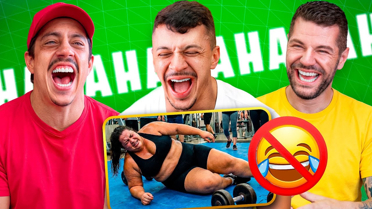 TENTE N&Atilde;O RIR SEM CENSURA DOS HUMORISTAS 😂 #5 (Ft. Renato Albani & Victor Sarro)