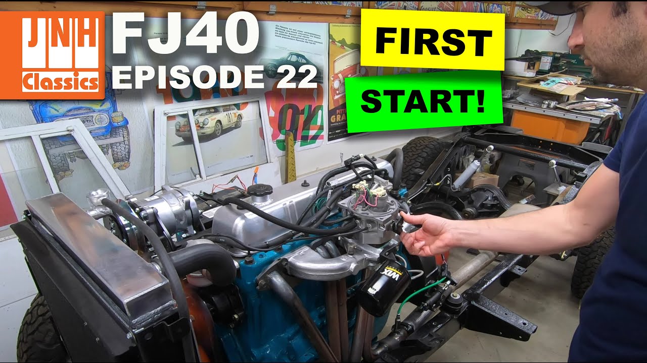 FJ40 Restoration (Episode 22) - FIRST START!