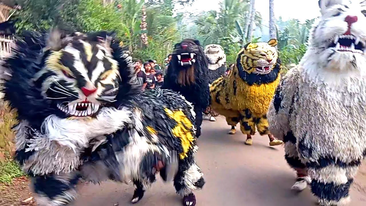 ini Seru!! MACAN BA LAKEK diiringi DRUMBAND ba lakek arak arakan kejar penonton sampai jerit jerit