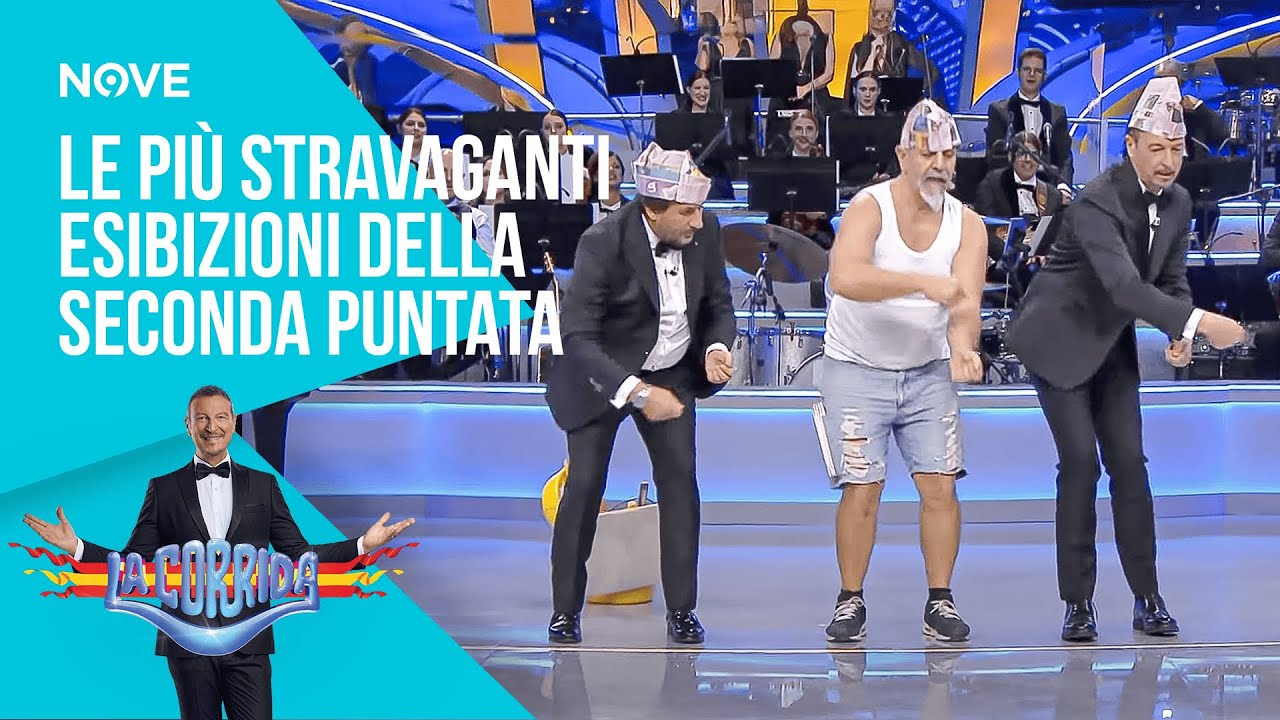 Tutte le più stravaganti esibizioni della seconda puntata | La Corrida con Amadeus 🥁