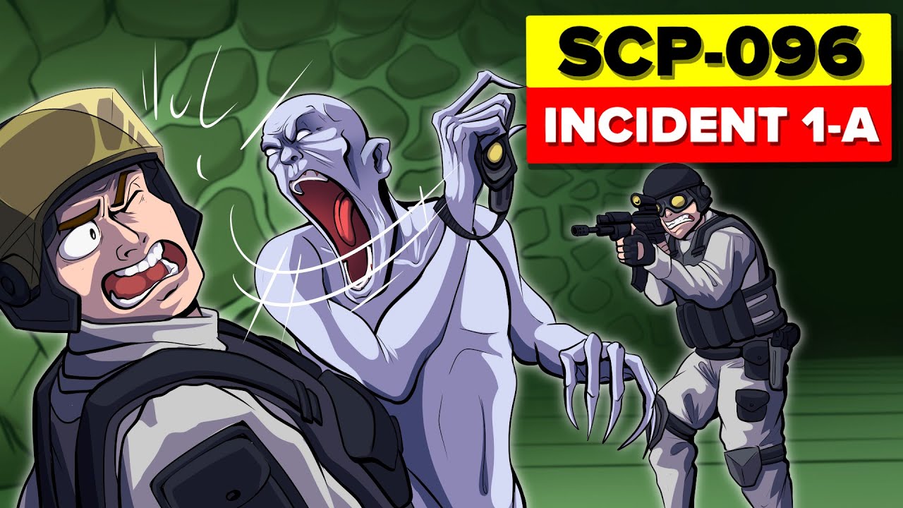 SCP-096 Shy Guy ESCAPE - Incident 096-1-A Containment Breach (SCP Animation)