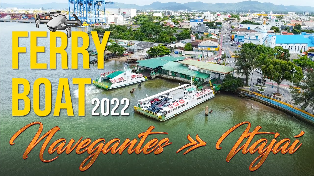 Passando o FERRY BOAT | Navegantes → Itajaí