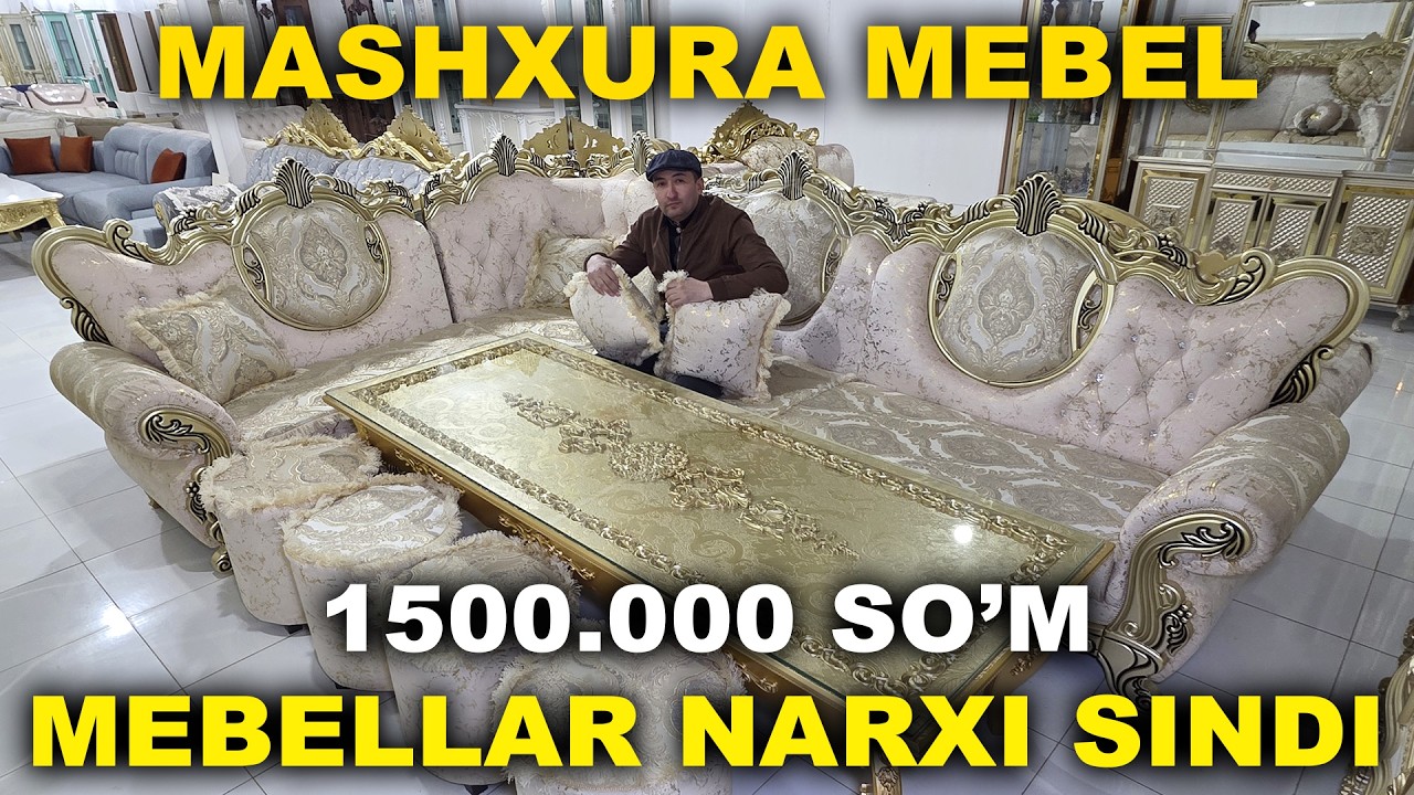 MASHXURA MEBELDAN KATTA SIKIDKA FOYDALANIB QOLING  MEBLLAR NARXI ARZONLADI MASHXURA MABEL XIVA 2026