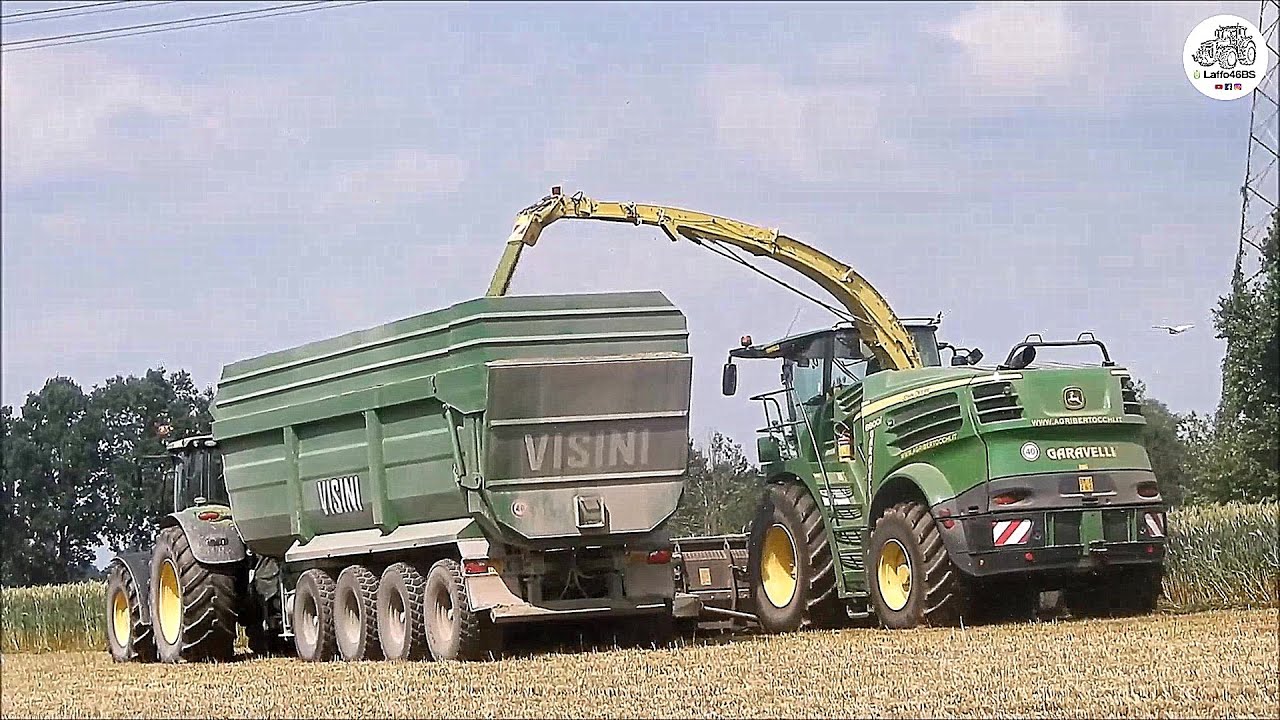 JD - 8800i + DOMAI MPD 612 - 2 6R & 1 6M - GARAVELLI S.N.C. - WHEAT SILAGE 2020