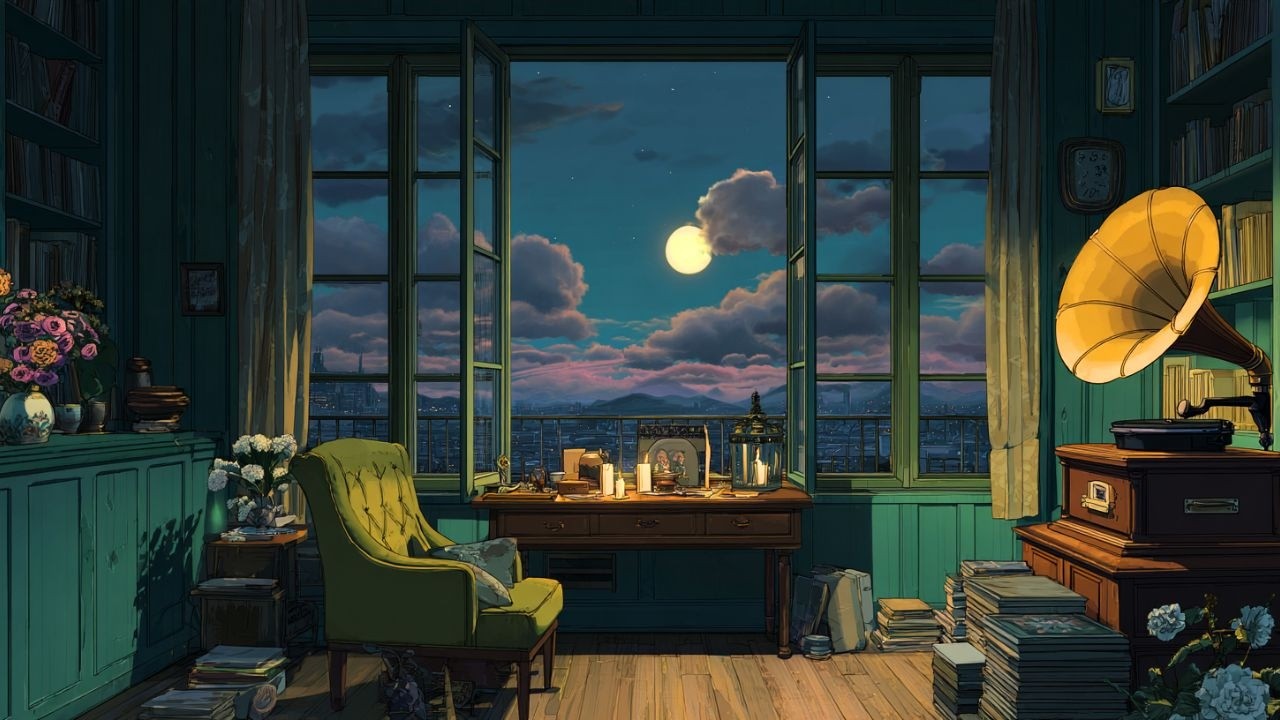 1930s Vintage Jazz – Melodious Tunes Echoing in a Warm Atmosphere | Melodies on a Peaceful Night