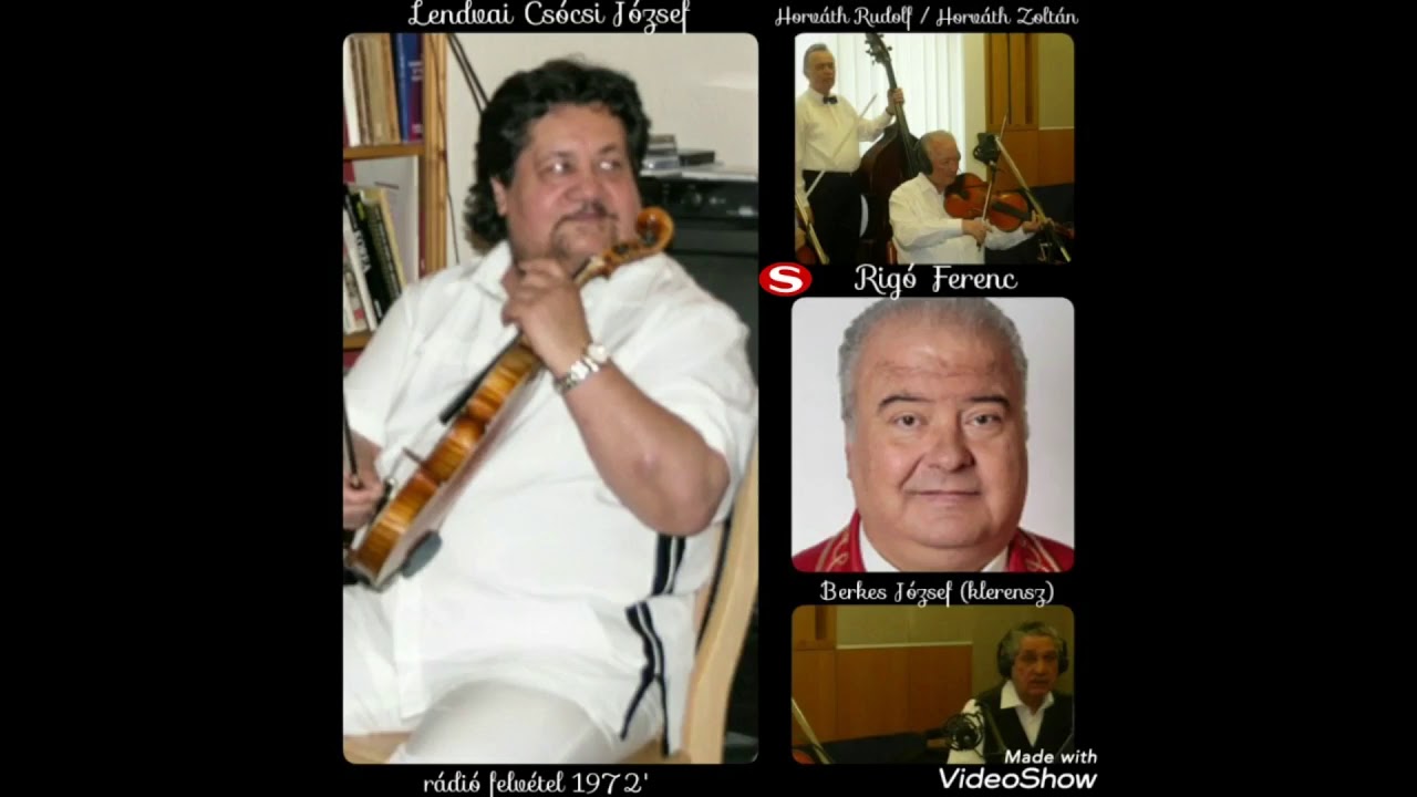 Lendvai Csócsi József és Zenekara- h-moll Nótacsokor 'rádió felvétel'