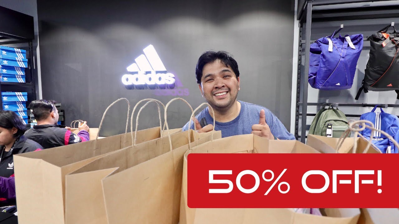 SECRET NEW ADIDAS OUTLET SHOP! 50% OFF!!!