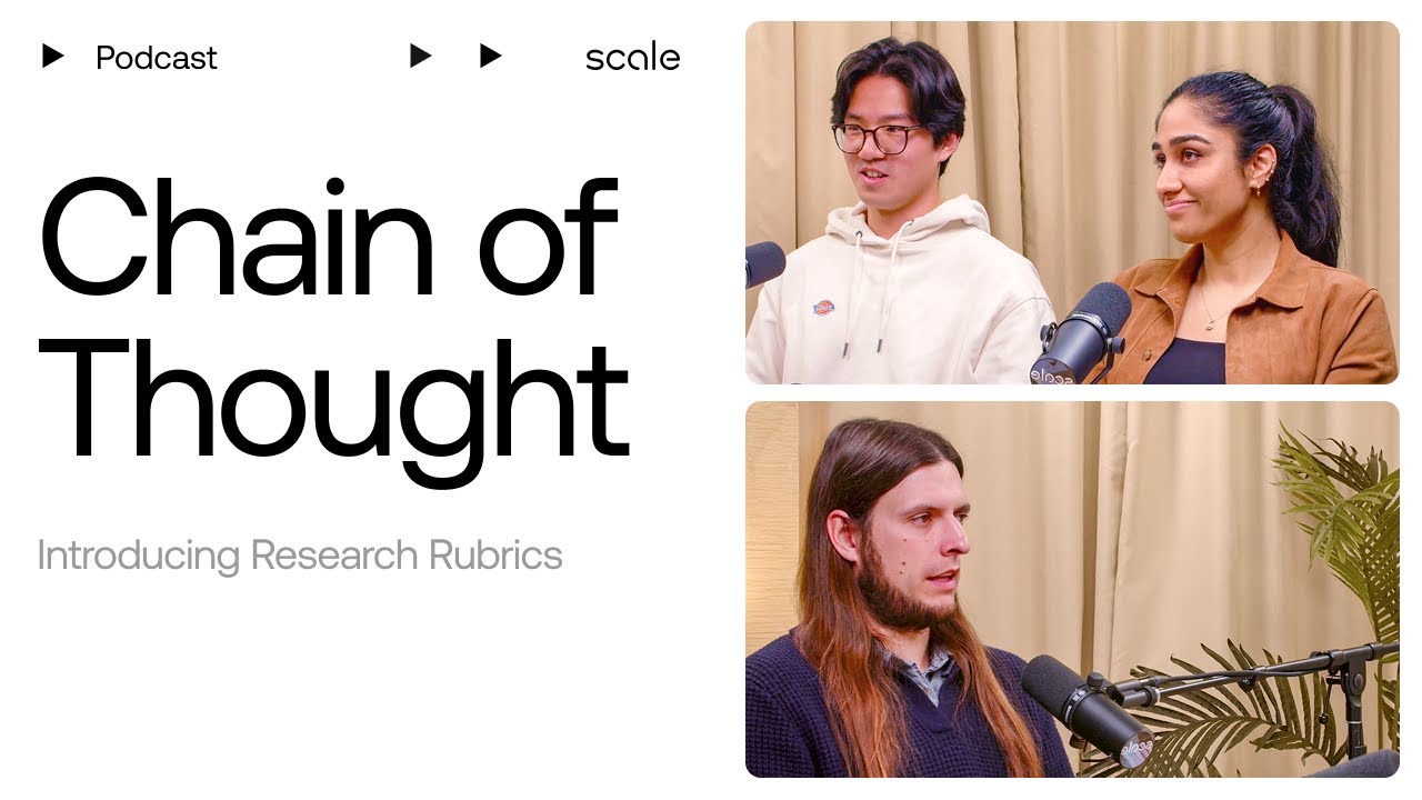 Chain of Thought: Introducing ResearchRubrics