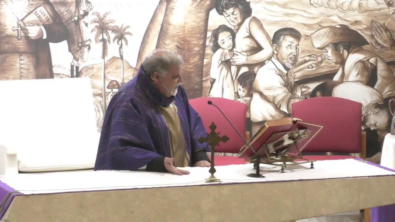 Miércoles de Ceniza Santa Misa 18 de Febrero del 2026 8 PM.