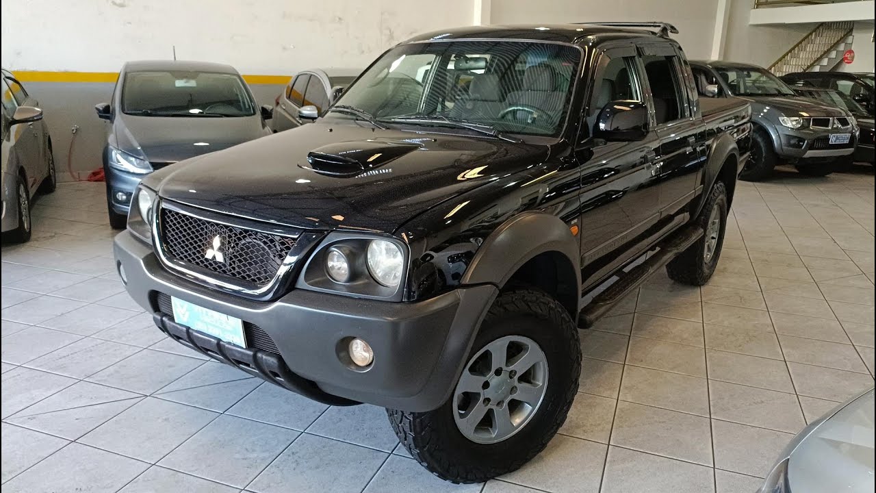 🚘 Mitsubishi L200 Outdoor CD HPE 2.5MT CD 4x4 TB (Preta) 2009 - 2010