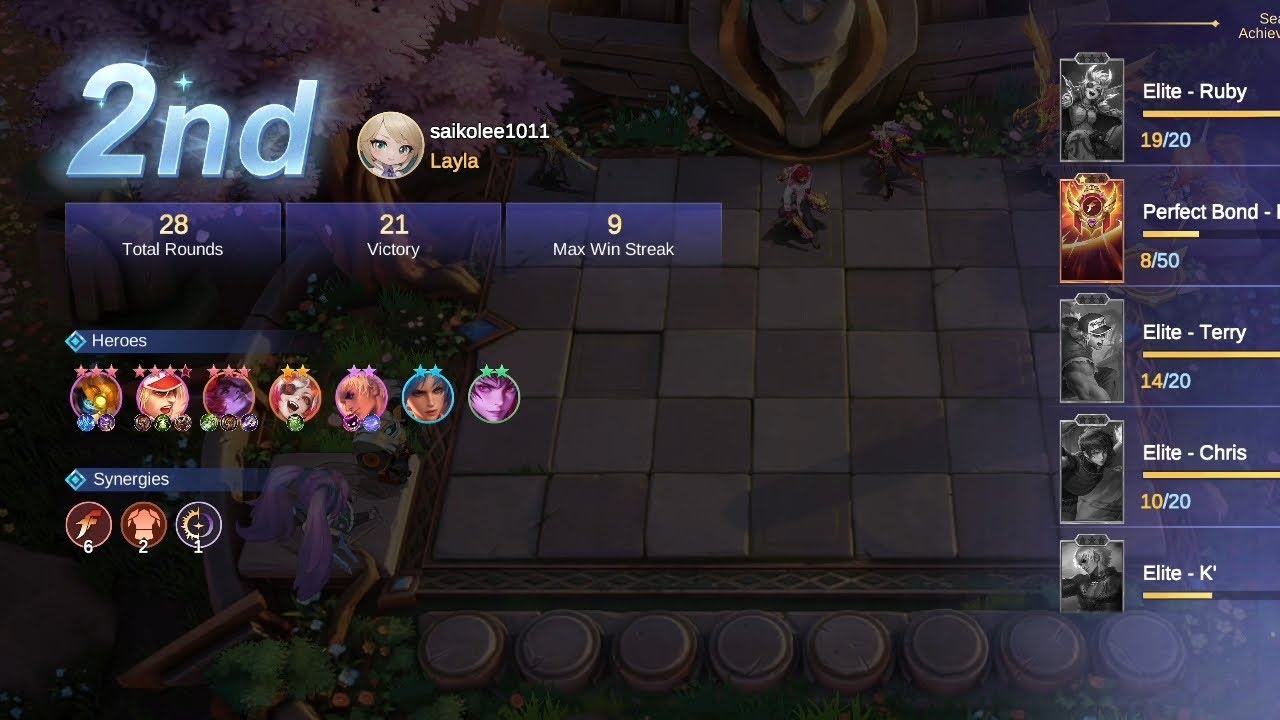 MCGG S5 KOF (Layla) Vs Meow Mystic (Fanny) w/ 3Star Heroes, Legend IX #magicchessgogo #gameplay 