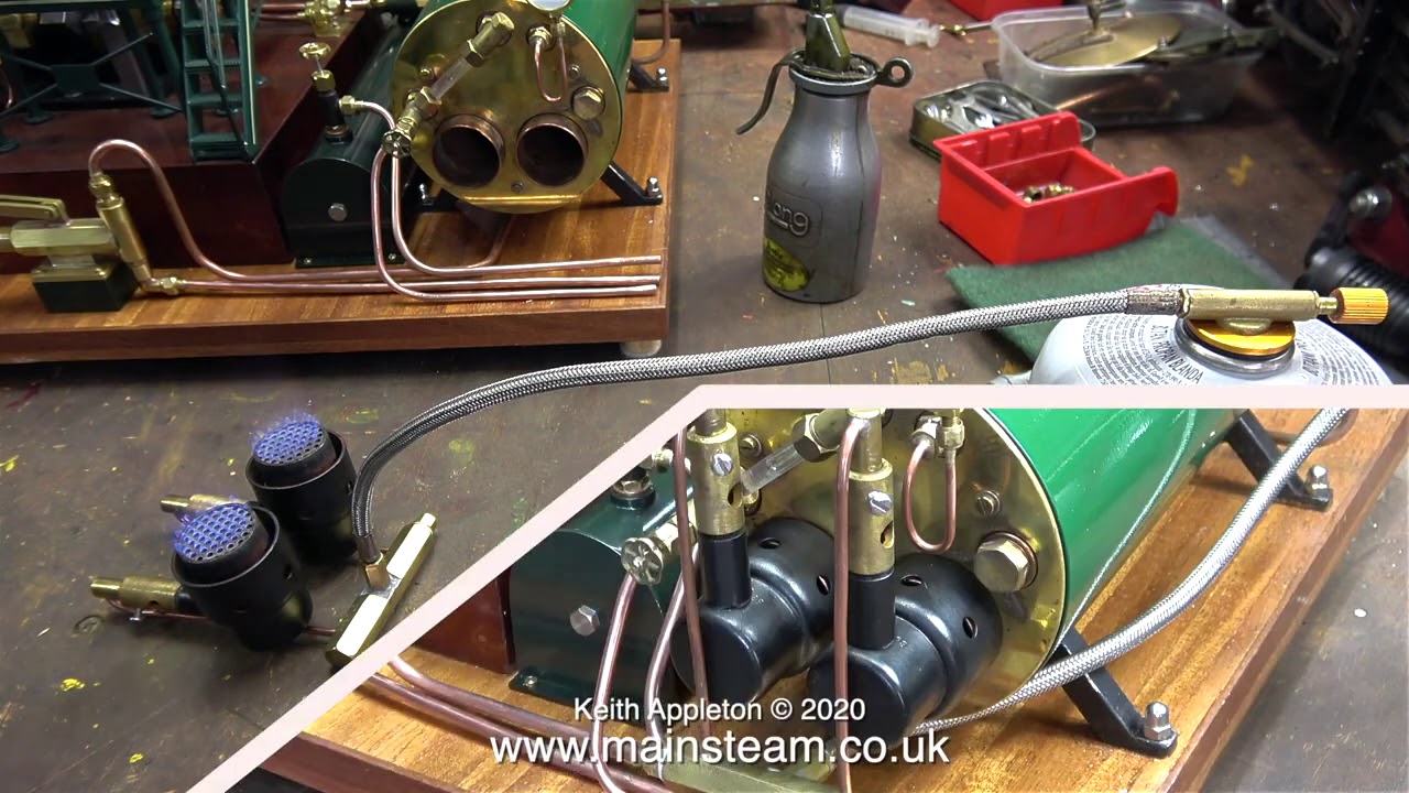 A STEAM PLANT USING A CASTLE STEAM BOILER - PART #12