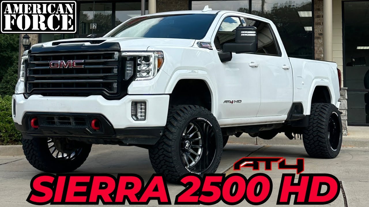 GMC 2500 AT4 on 22x14 American Force wheels