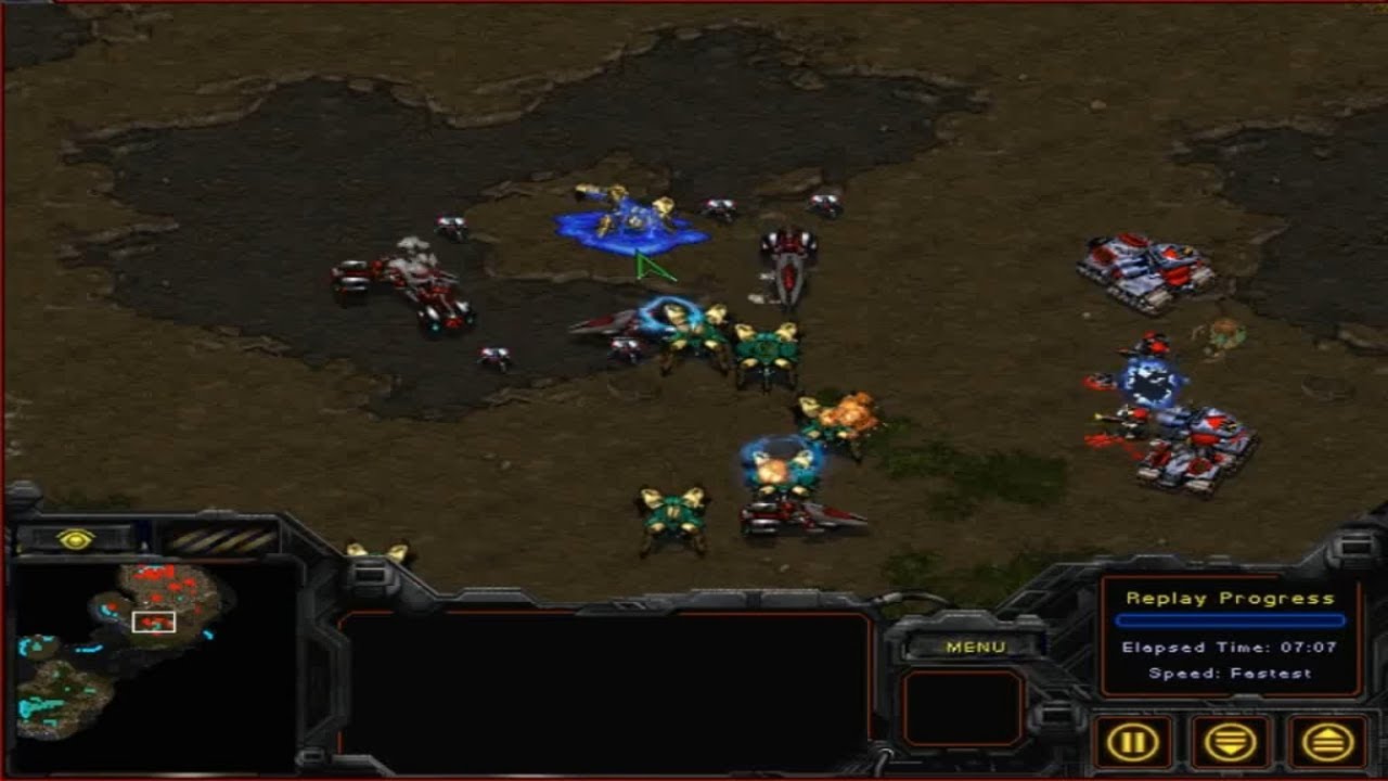 StarCraft Brood War - SlayerS_`BoxeR vs Nazgul (10.09.2002) Neo Lost Temple Protoss/Terran