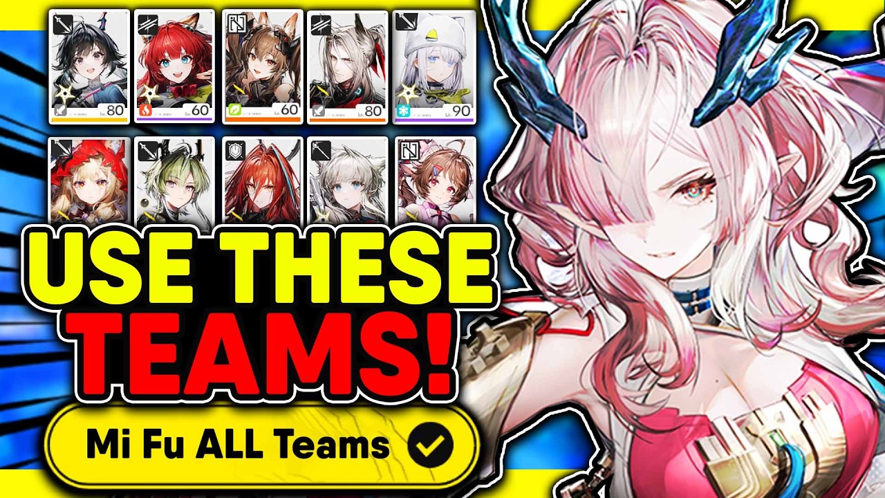 I tested EVERY MI FU TEAMS in Endgame.. IS SHE WORTH IT? - Arknights: Endfield