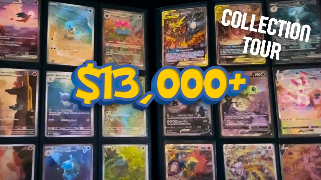 $13,000+ Pokemon Card Collection Tour