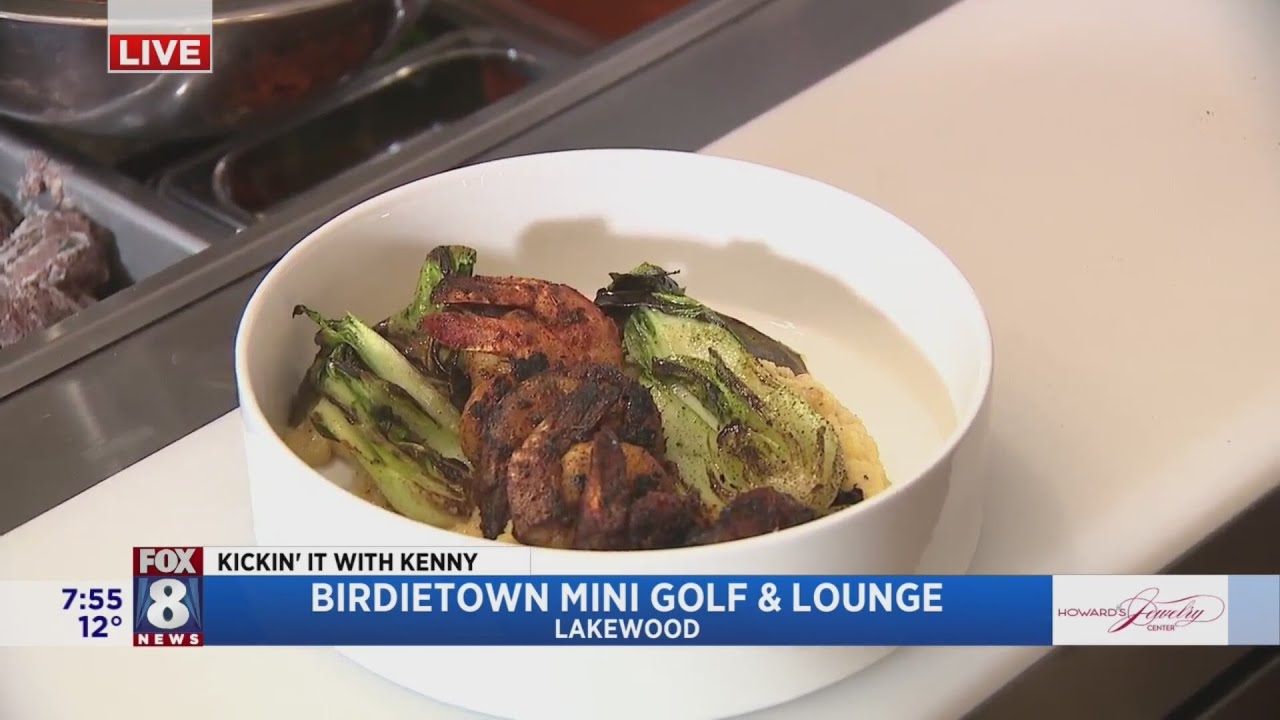 Acclaimed local chef makes miniature golf a gourmet experience
