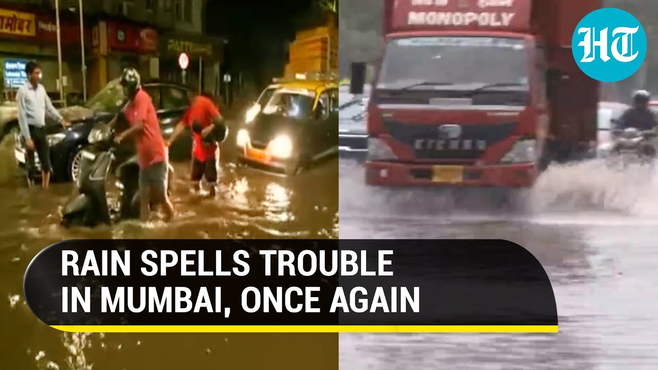 Mumbai Rain: Waterlogging, traffic snarls wreak havoc; Orange, Yellow alerts out