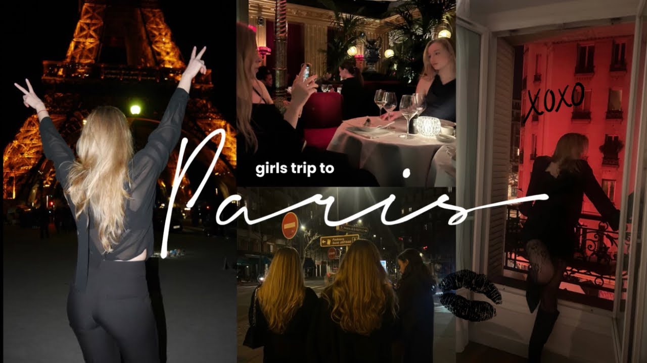Girls Trip to Paris | Влог из Парижа с подругами 🥐 