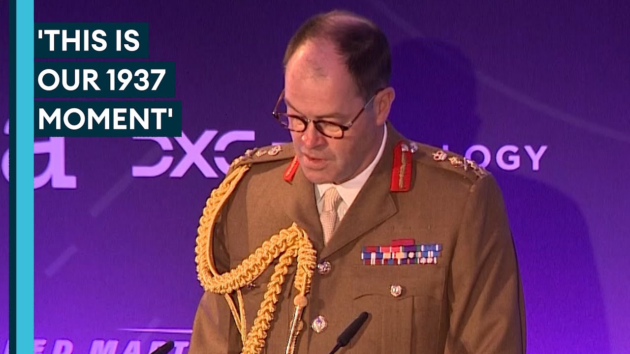 'This is our 1937 moment' - warning from new Army chief