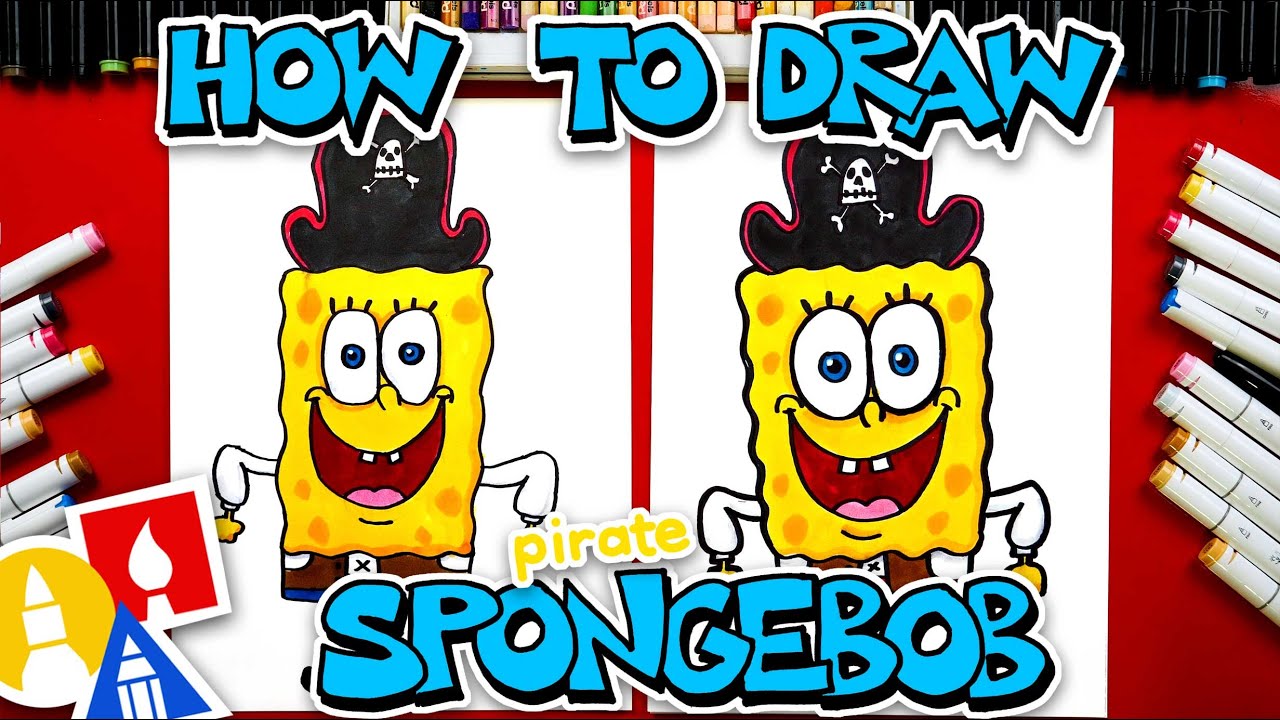 How To Draw Pirate SpongeBob The Search For SquarePants