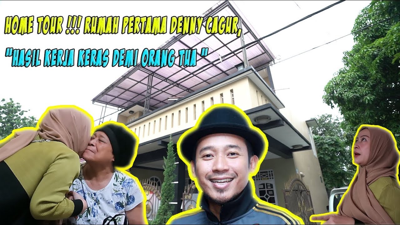HOME TOUR, RUMAH PERTAMA DENNY CAGUR !!! (HASIL KERJA KERAS)