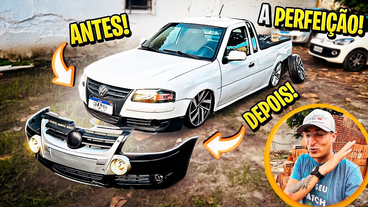 MINHA SAVEIRO G4 VIROU SAVEIRO SURF ! 🥰 Magnífica.