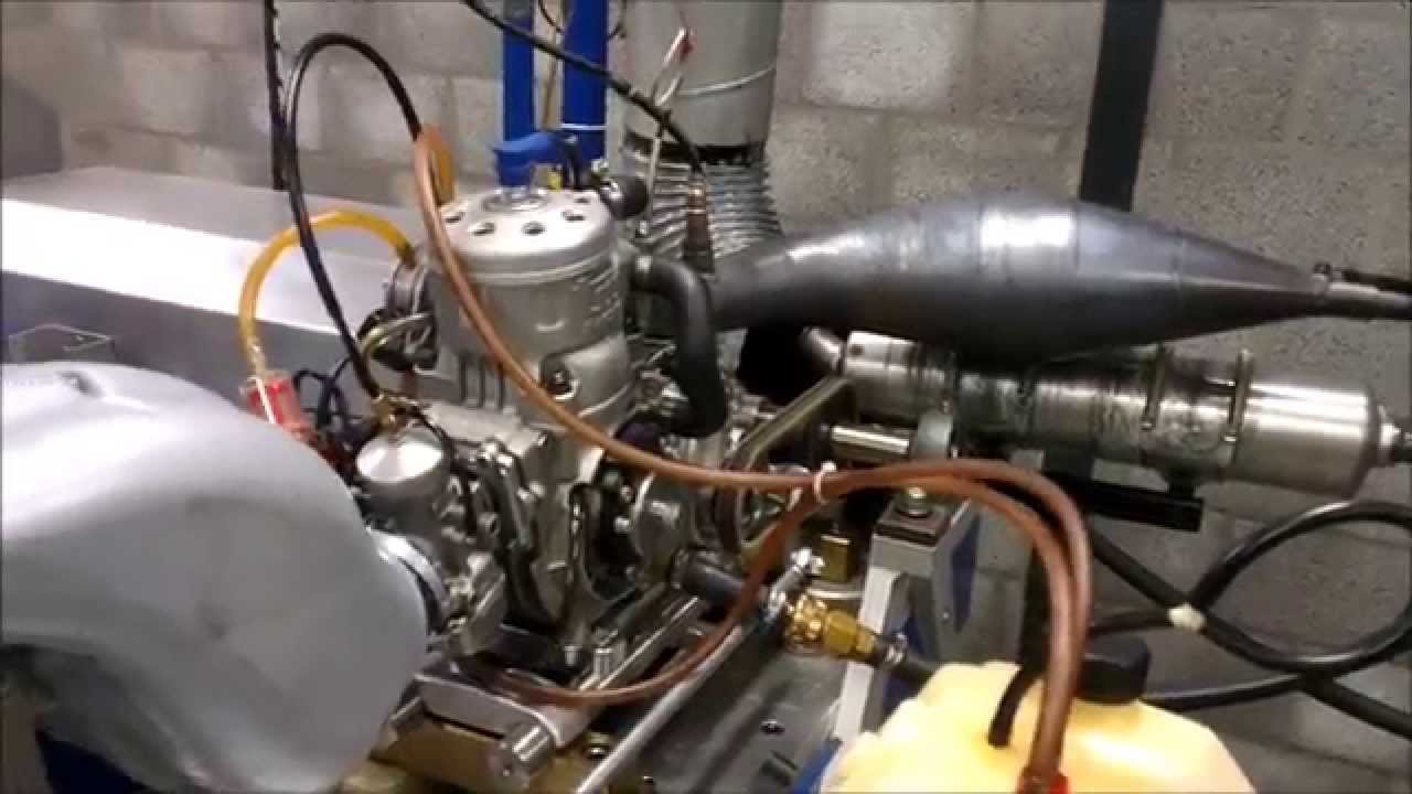 VHM engine block dynamometer testing TM KZ10 with VHM piston