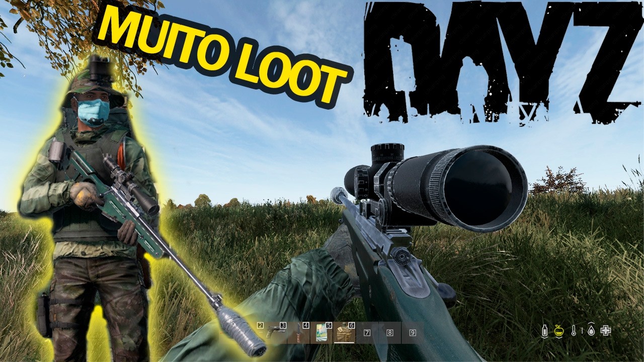 DAYZ  saindo fortemente armado - sendo paciente