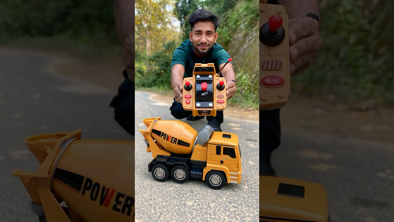 Rc Cement Mixer Truck Big Size Unboxing🔥