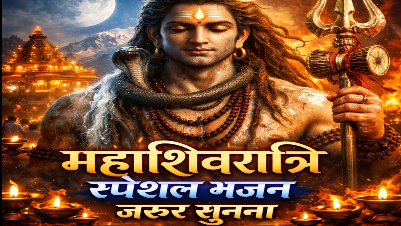 महाशिवरात्रि स्पेशल भजन। भोलेनाथ भजन। Mahashivratri special Bhajan. Bholenath ke Bhajan.