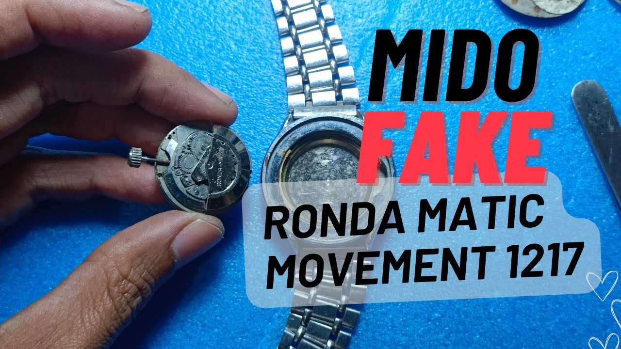 Mido Fake Repair | Movement Rondamatic 1217