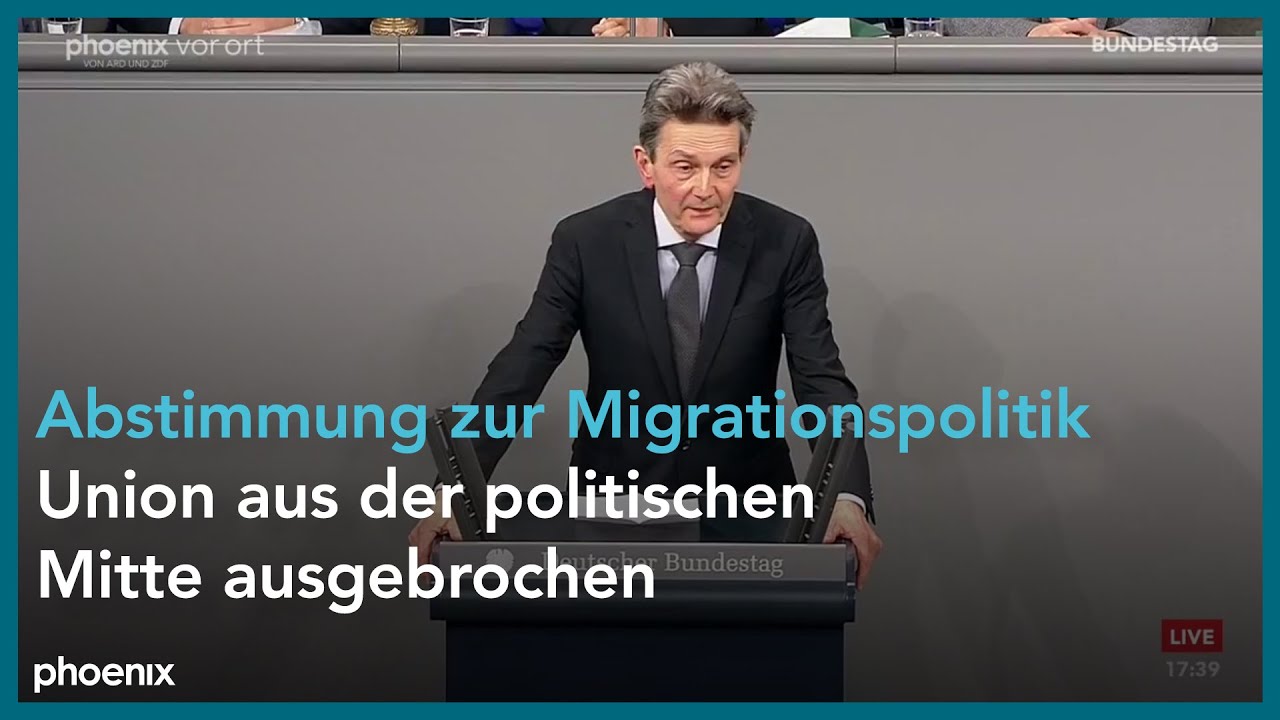 Debatte im Bundestag nach Abstimmung über den Antrag zur Migrationspolitik am 29.01.25