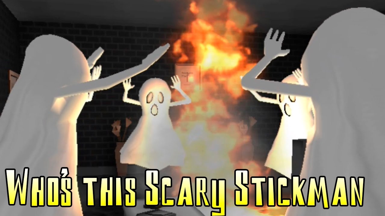 Who's this Scary Stickman! Хоррор про стикмена! игра на андроид!