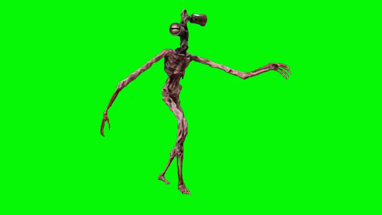Green Screen Siren Head video effects