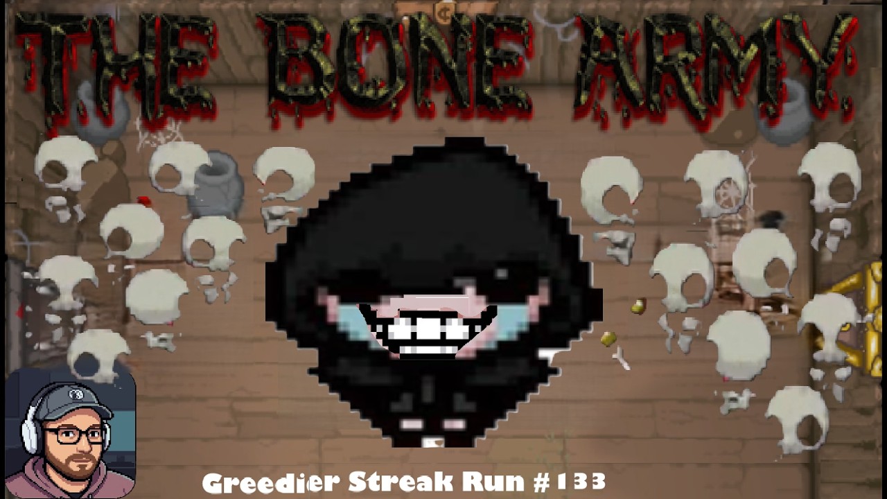 The Bone Army! | Binding of Isaac Repentance Greedier Streak Run 132
