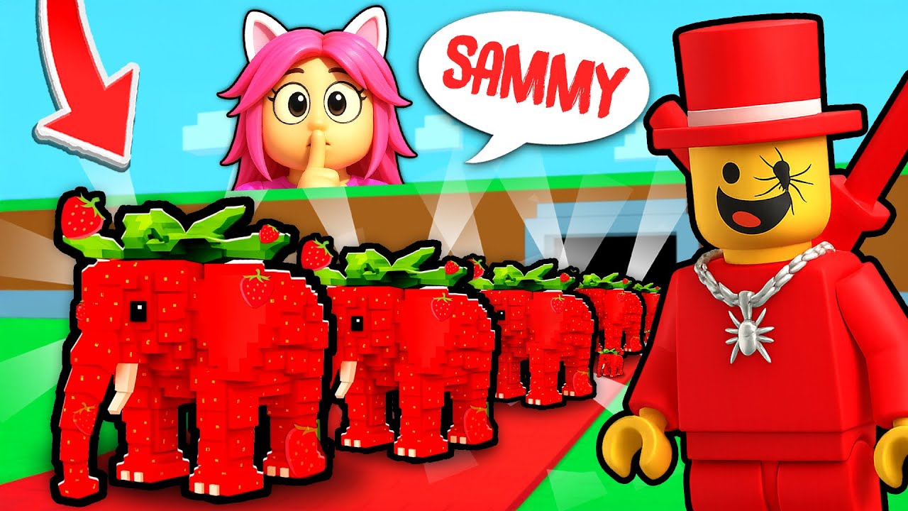 SAMMY OWNERUL NE DA STRAWBERRY ELEFANT IN Steal a Brainrot 